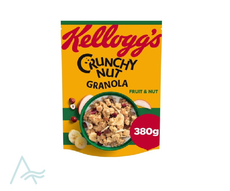 KELLOGGS CRUNCHY NUT GRANOLA 380G